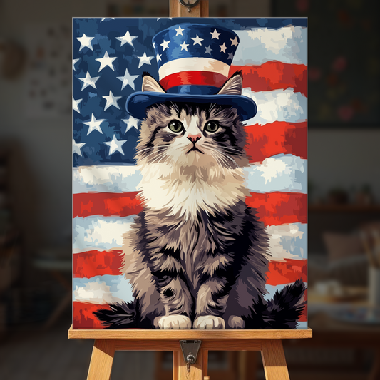 Patriotic Cat