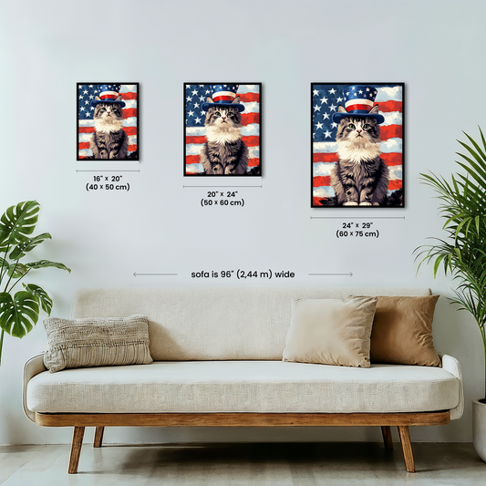Patriotic Cat