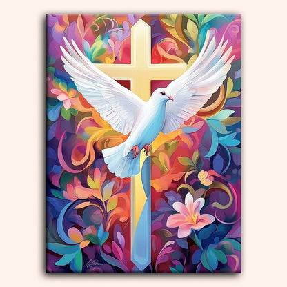Paint by numbers - Peace Cross - MyArt