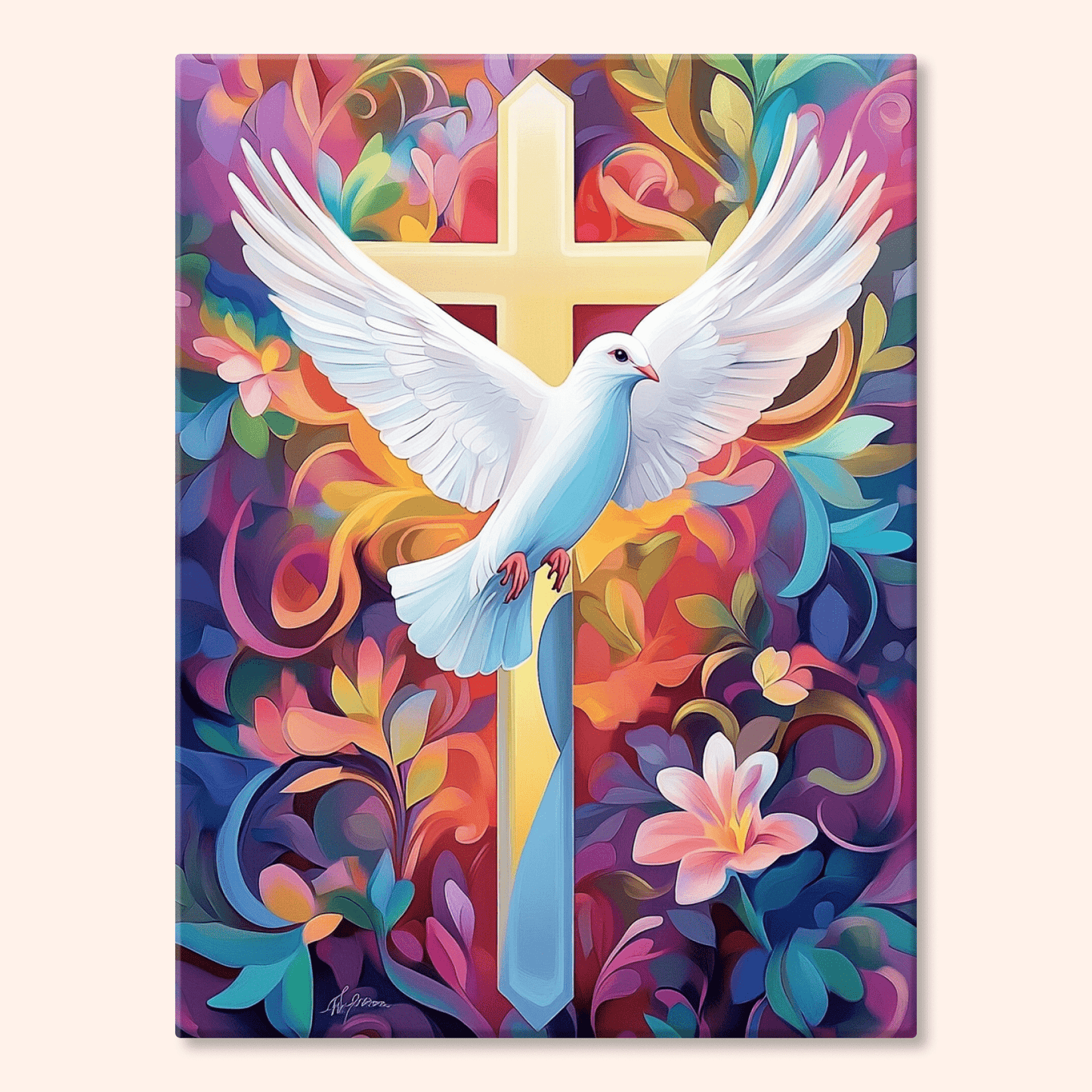Paint by numbers - Peace Cross - MyArt