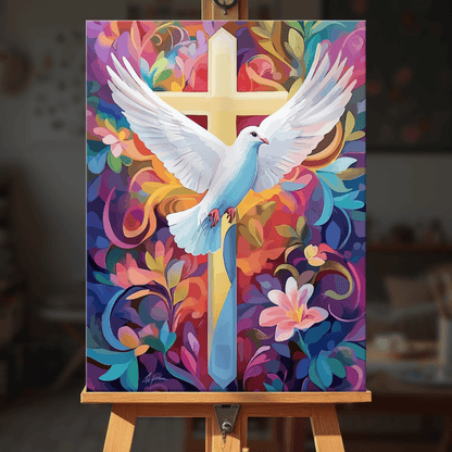 Paint by numbers - Peace Cross - MyArt