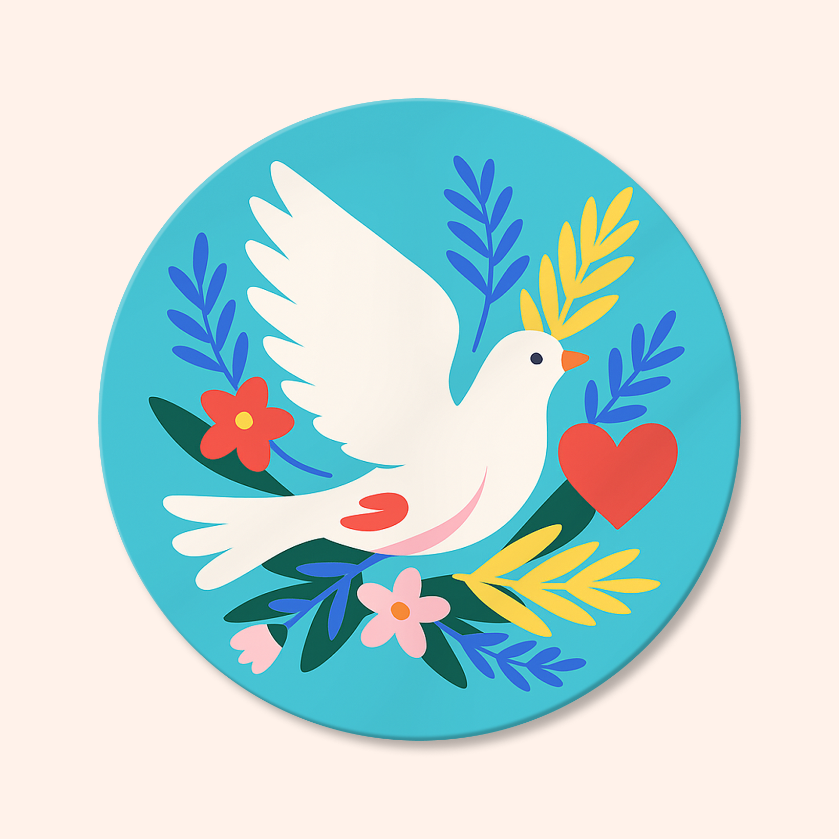 Paint by numbers - Peace Flight - MyArt