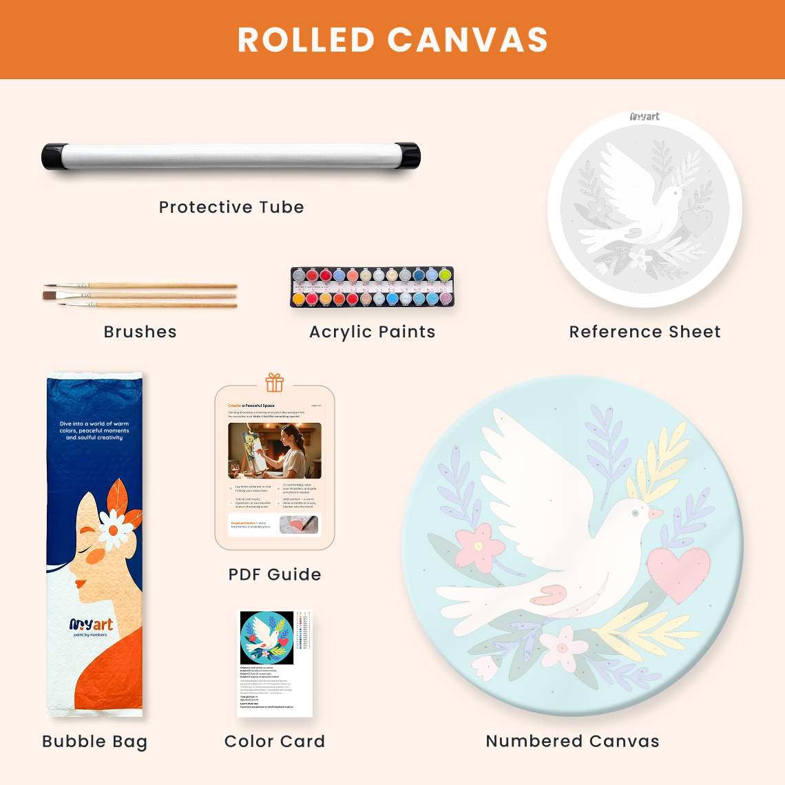 Paint by numbers - Peace Flight - MyArt