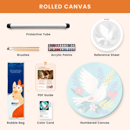 Paint by numbers - Peace Flight - MyArt