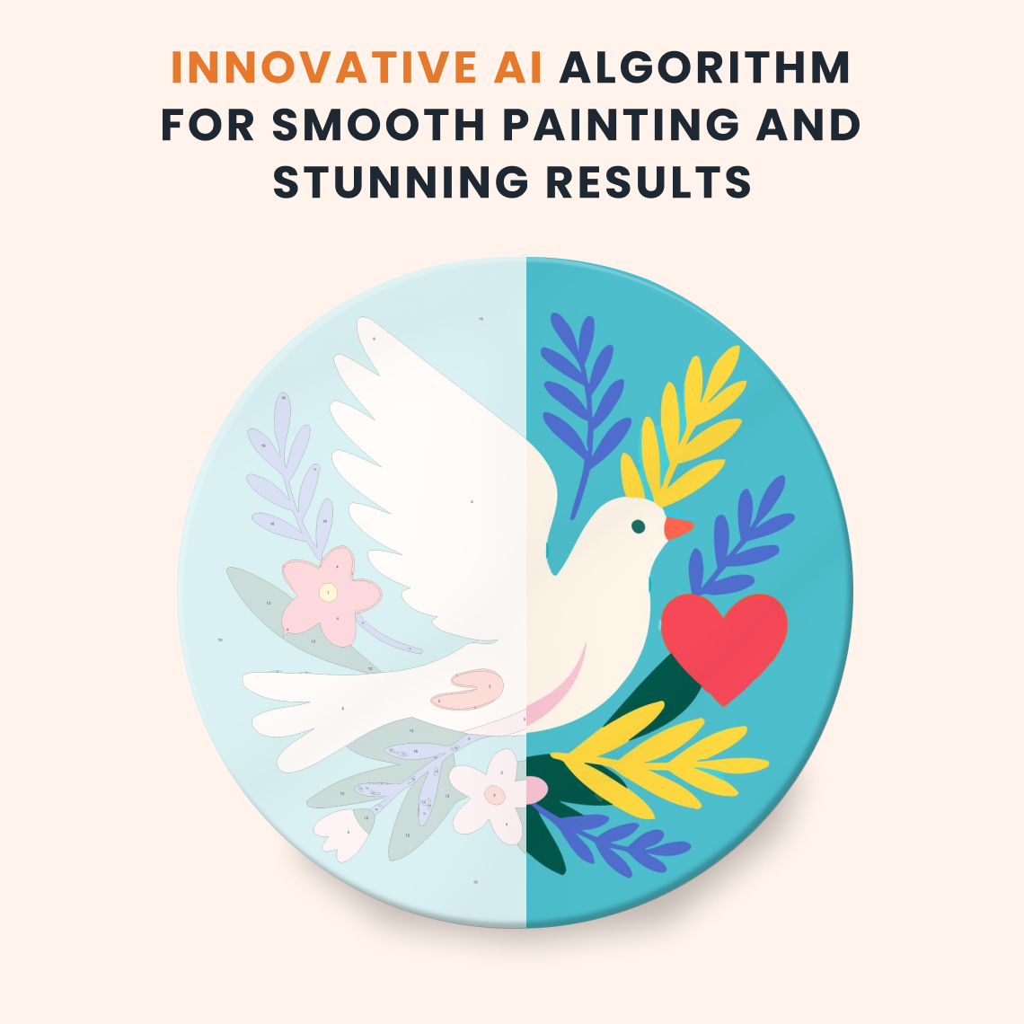 Paint by numbers - Peace Flight - MyArt