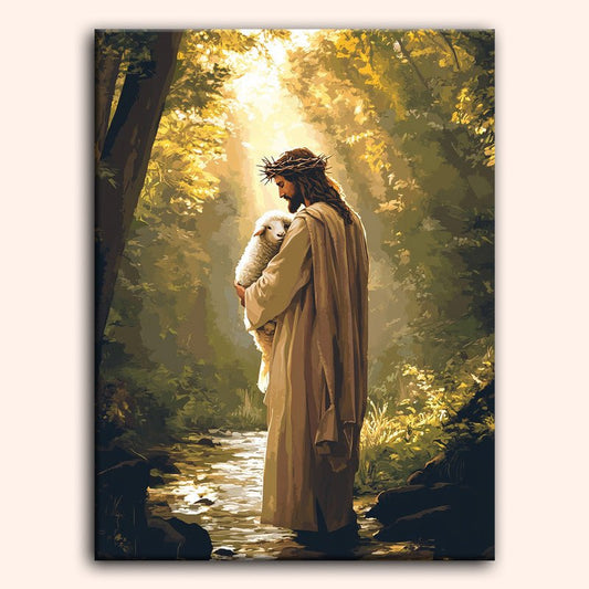 Paint by numbers - Peaceful Prayer - MyArt