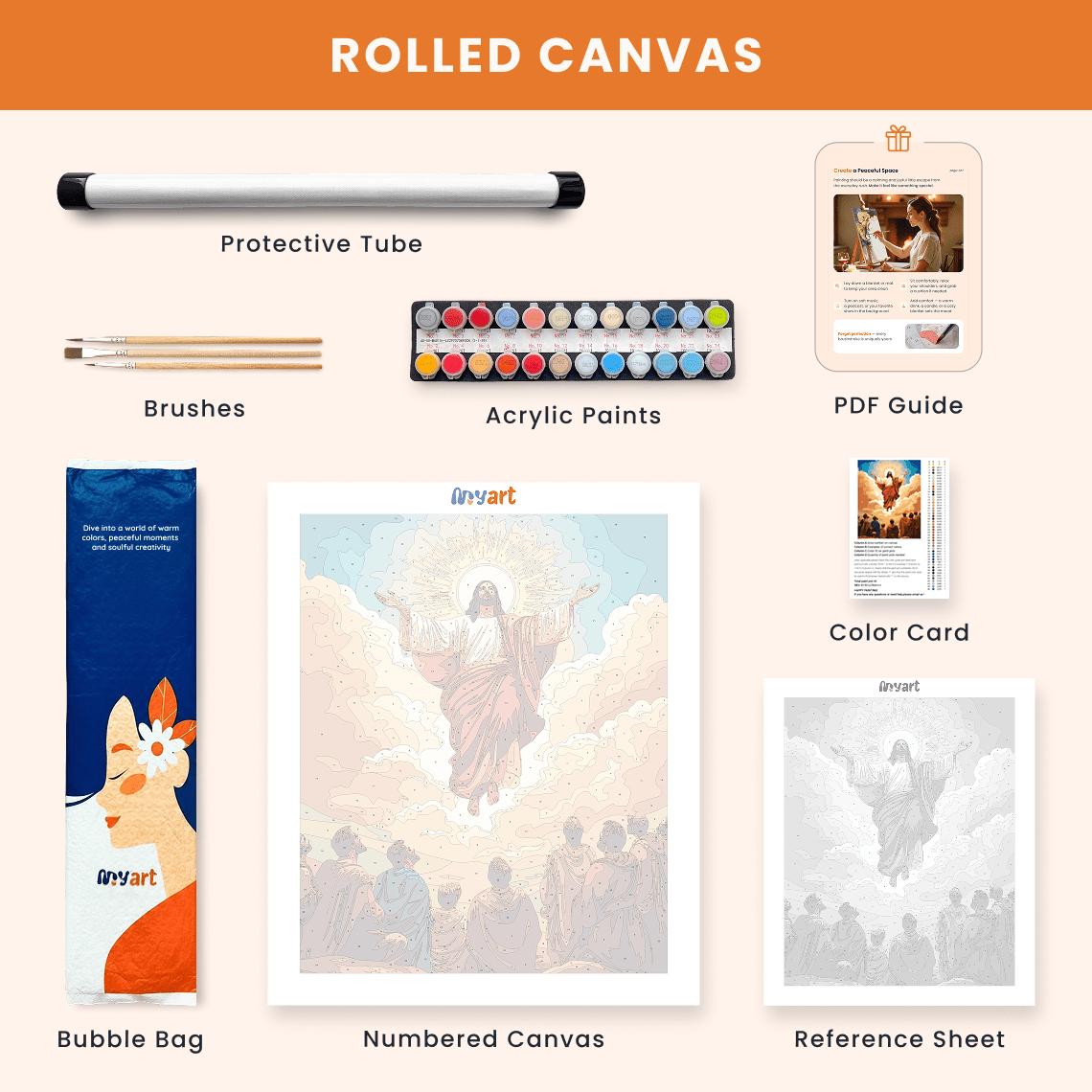 Paint by numbers - Peaceful Shepherd - MyArt