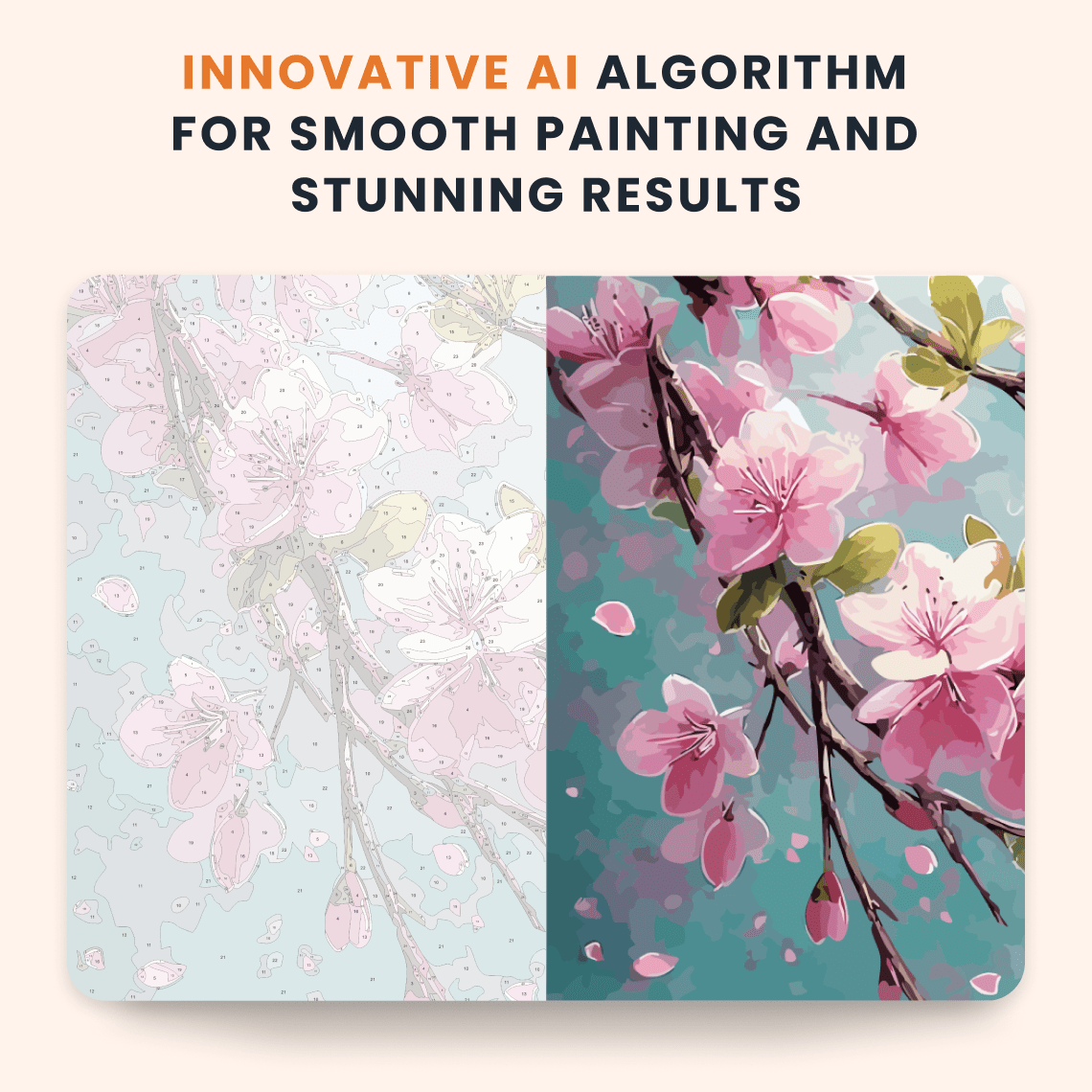 Paint by numbers - Peaceful Stem - MyArt