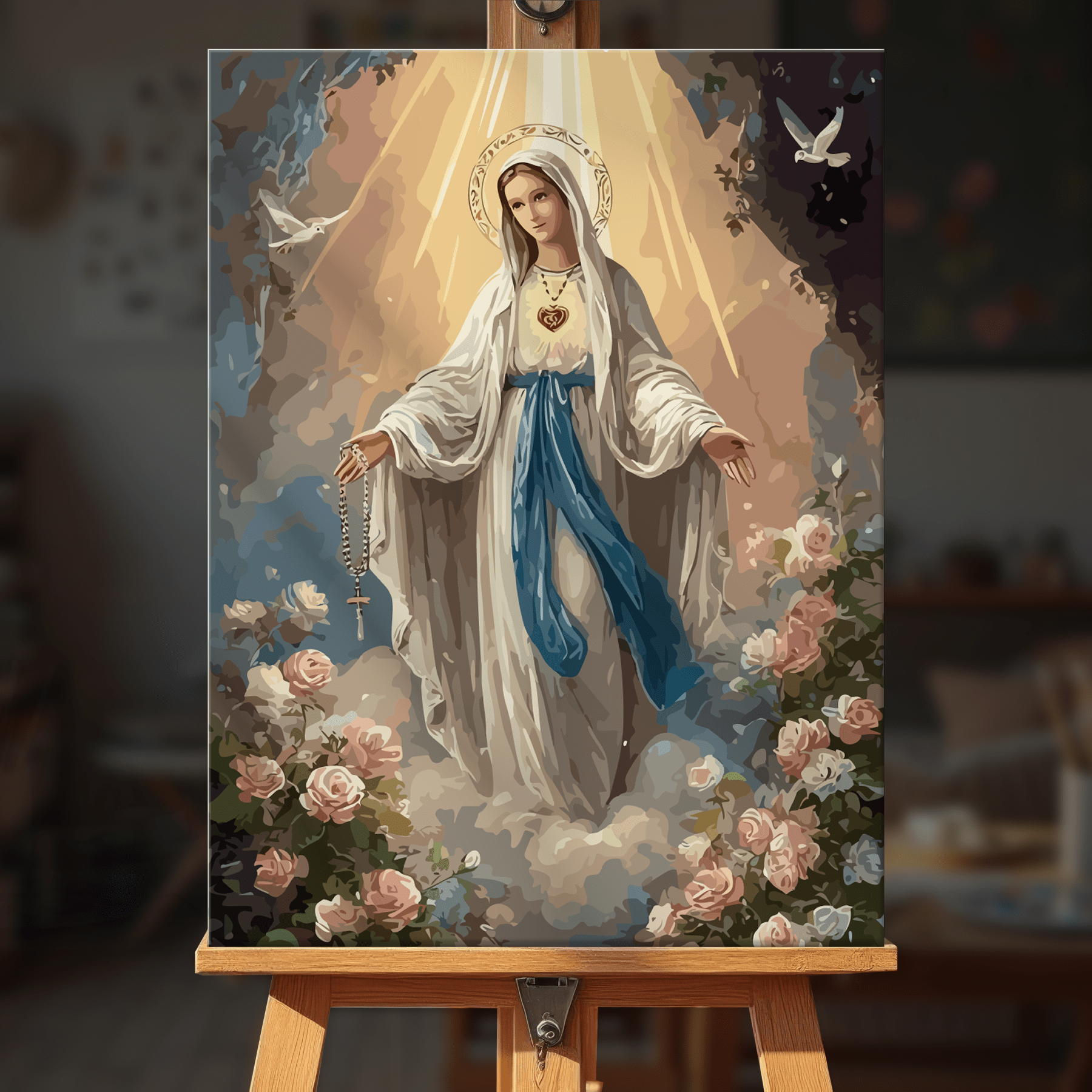 Paint by numbers - Peaceful Vision - MyArt