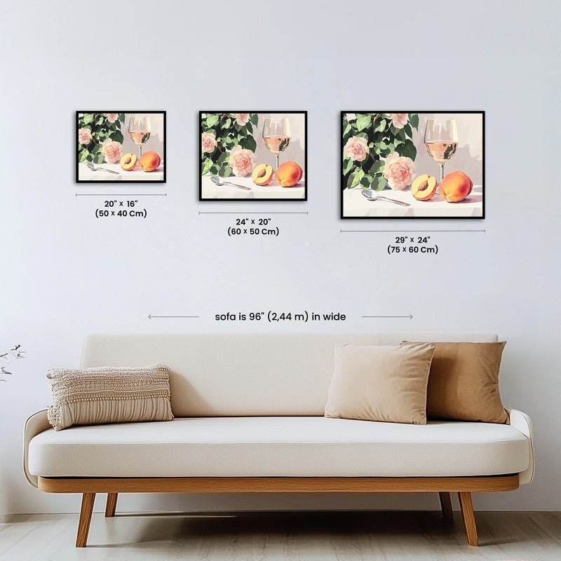Paint by numbers - Peach Rose - MyArt