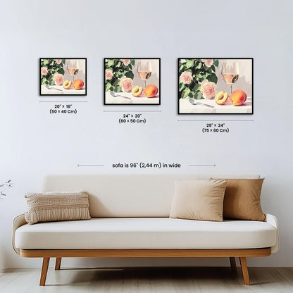 Paint by numbers - Peach Rose - MyArt