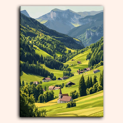 Paint by numbers - Peak Journey - MyArt