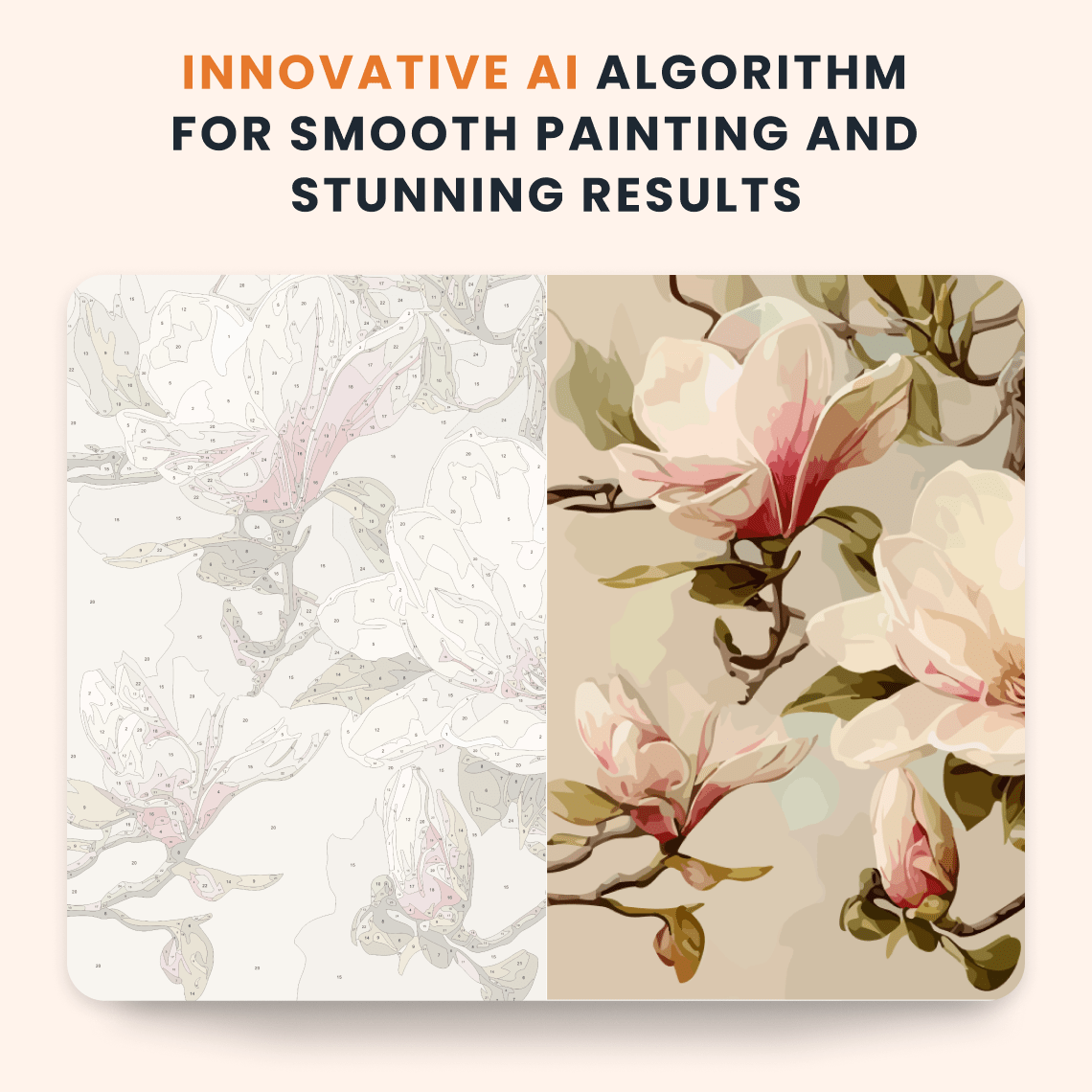 Paint by numbers - Pearl Petal - MyArt