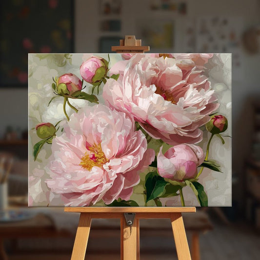 Paint by numbers - Peony Bloom - MyArt
