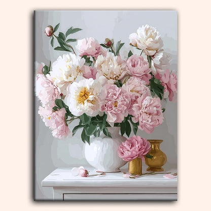 Paint by numbers - Peony Delight - MyArt