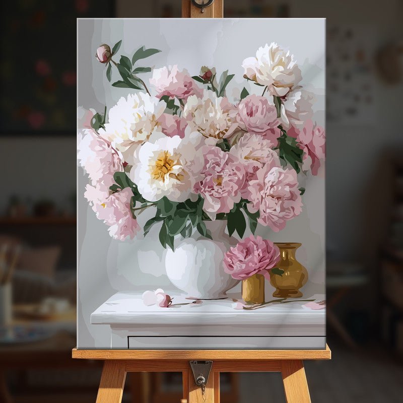 Paint by numbers - Peony Delight - MyArt