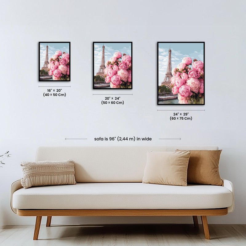 Paint by numbers - Peony Morning - MyArt