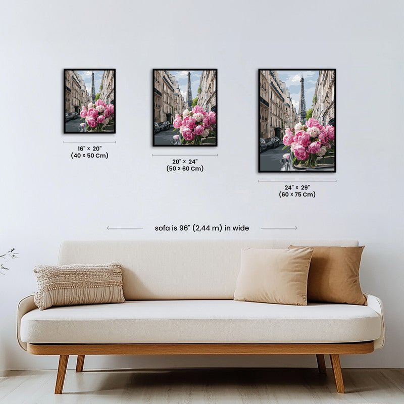 Paint by numbers - Peony Ride - MyArt