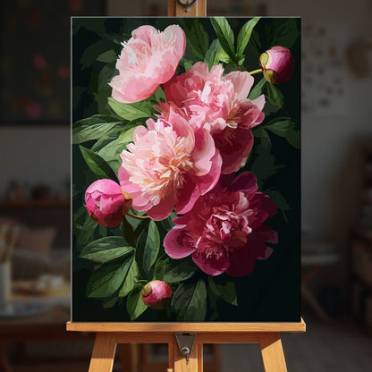 Paint by numbers - Peony Whisper - MyArt