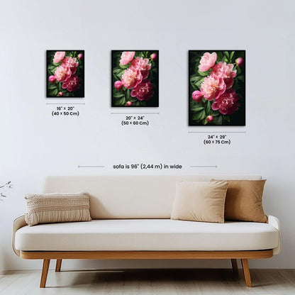 Paint by numbers - Peony Whisper - MyArt