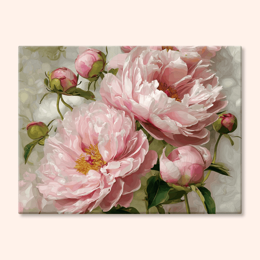 Paint by numbers - Peony Bloom - MyArt