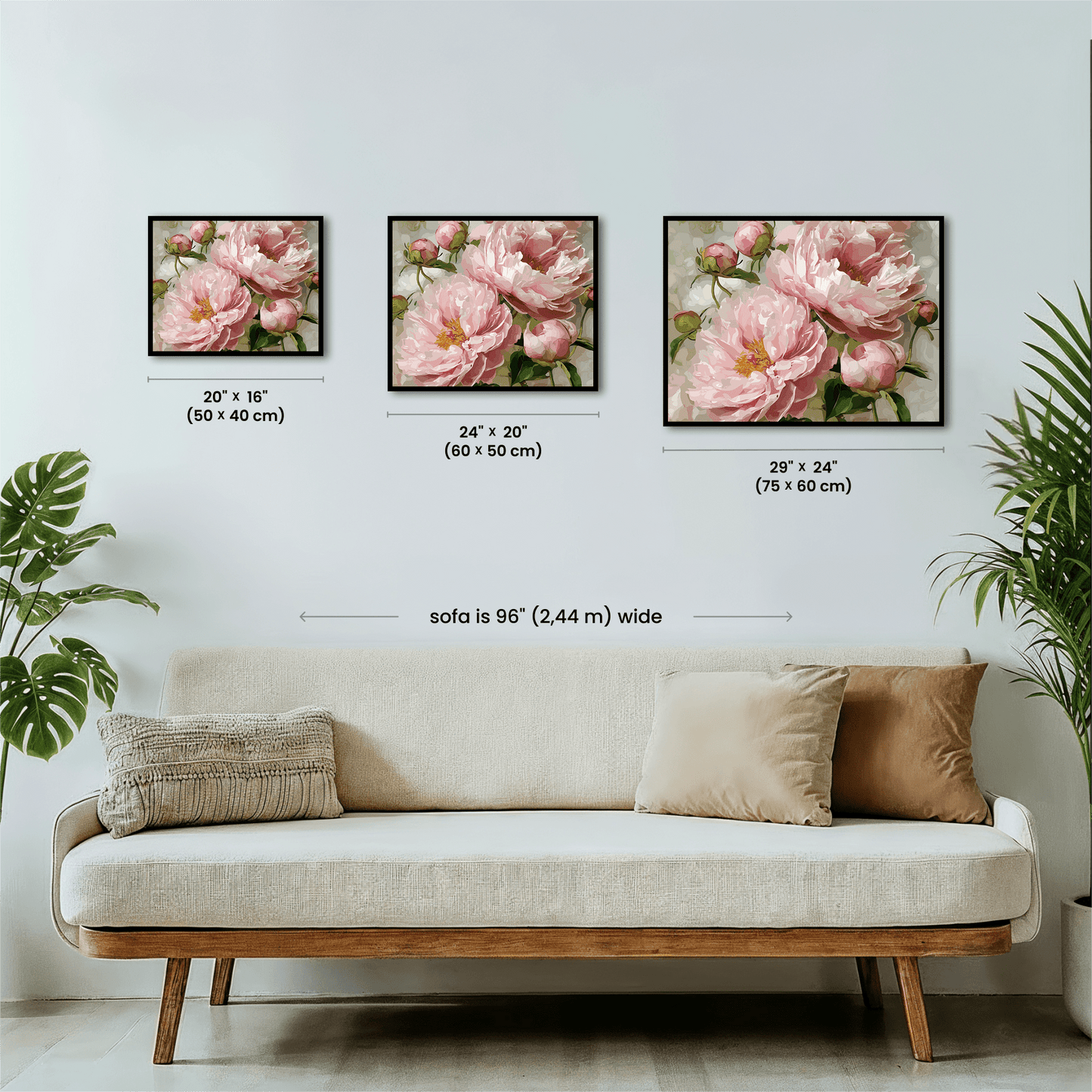 Paint by numbers - Peony Bloom - MyArt