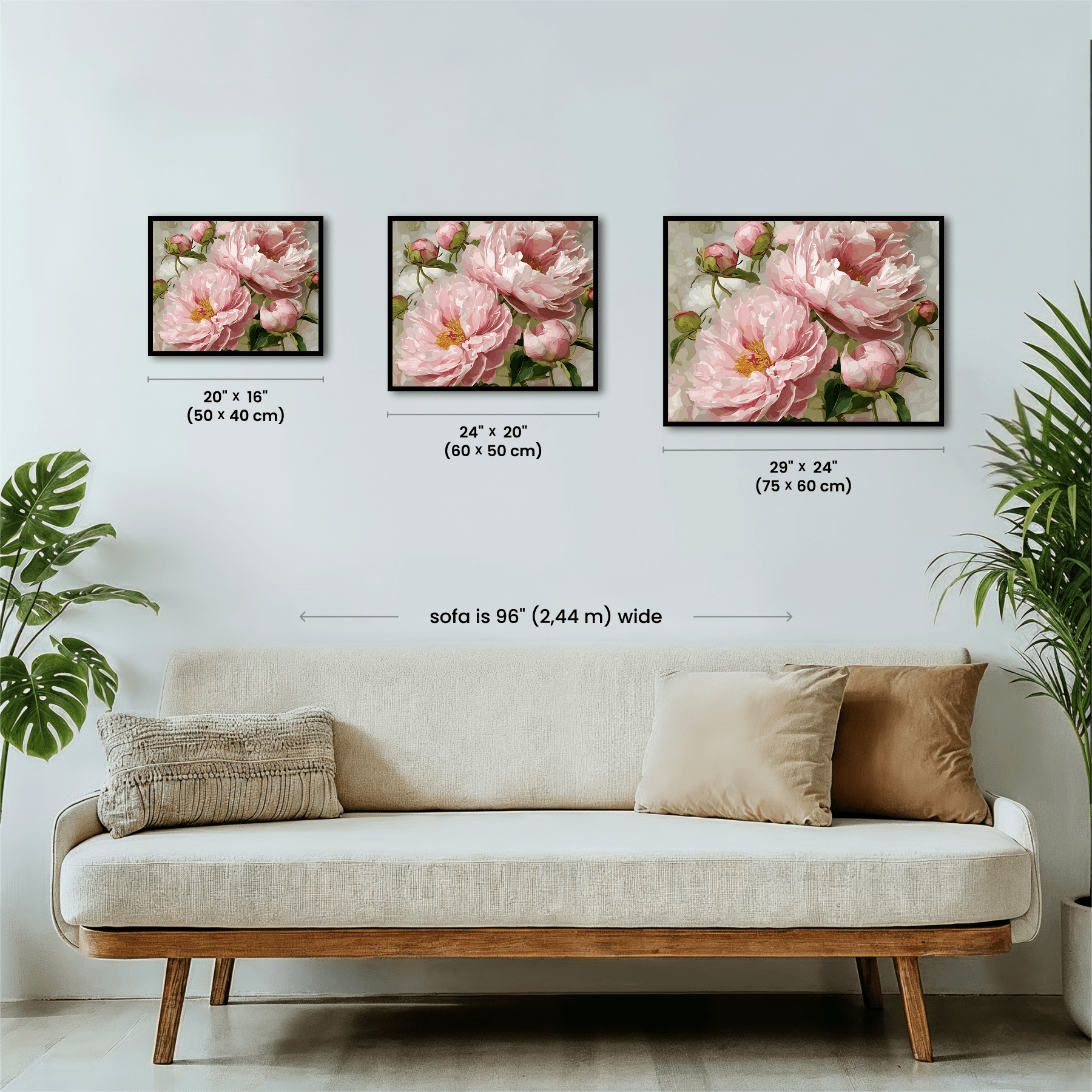 Paint by numbers - Peony Bloom - MyArt