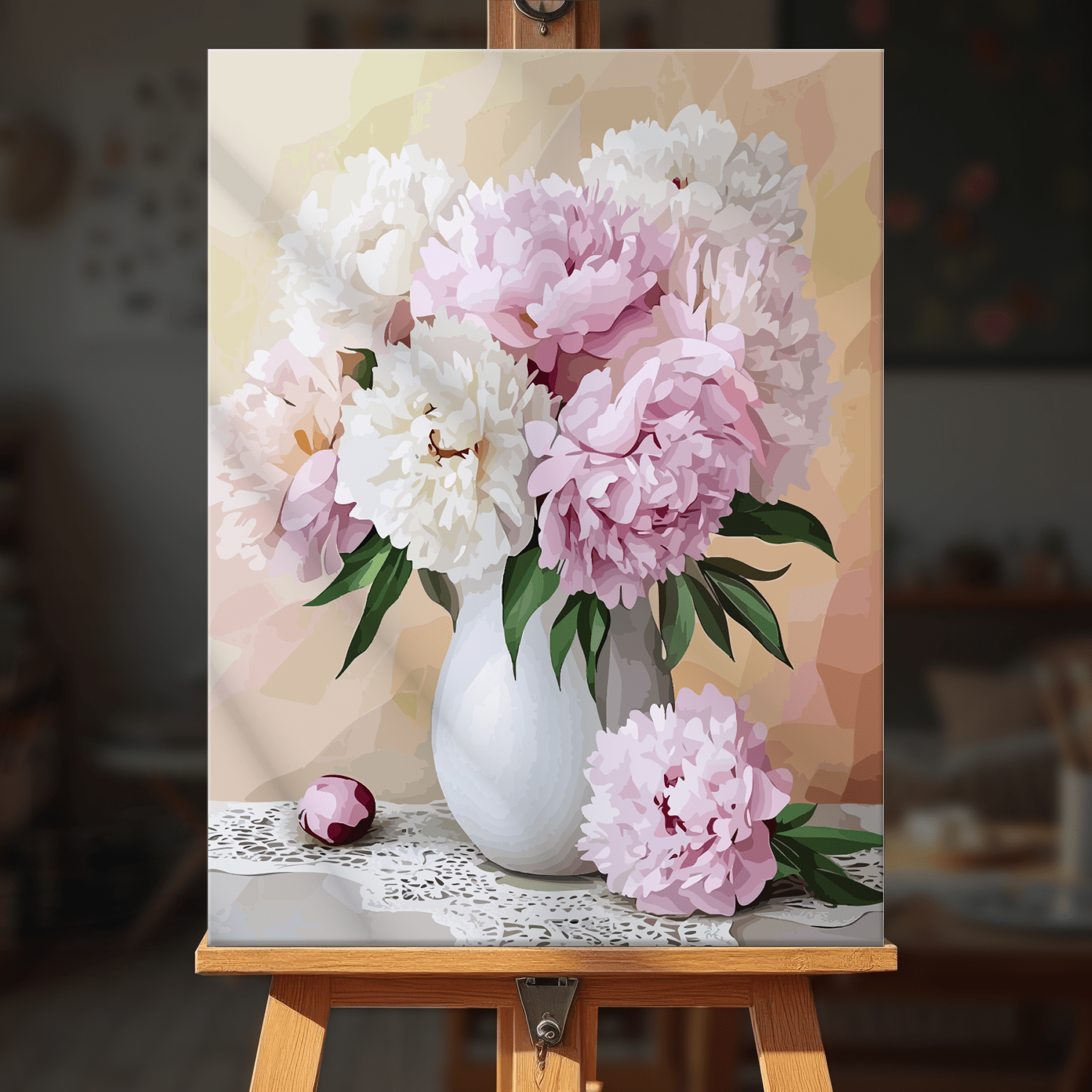 Paint by numbers - Peony Bouquet - MyArt