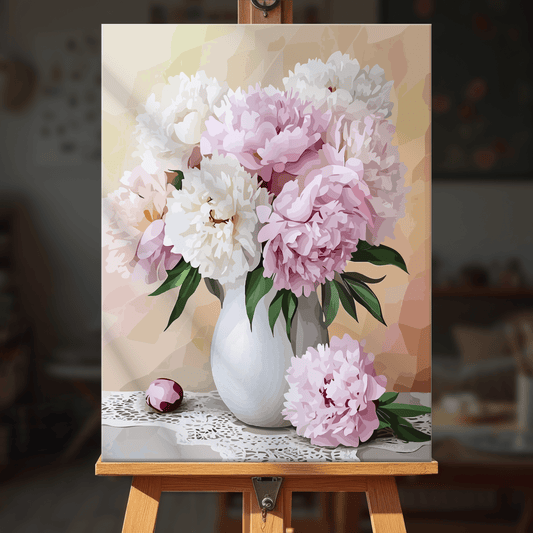 Paint by numbers - Peony Bouquet - MyArt