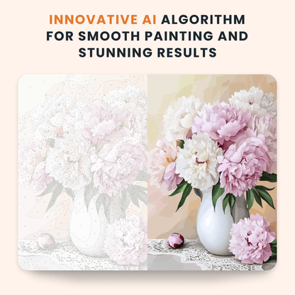 Paint by numbers - Peony Bouquet - MyArt