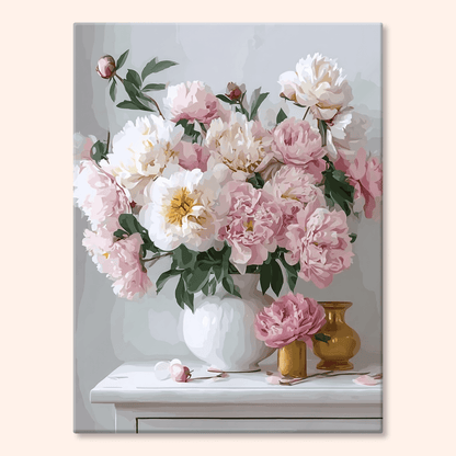 Paint by numbers - Peony Delight - MyArt