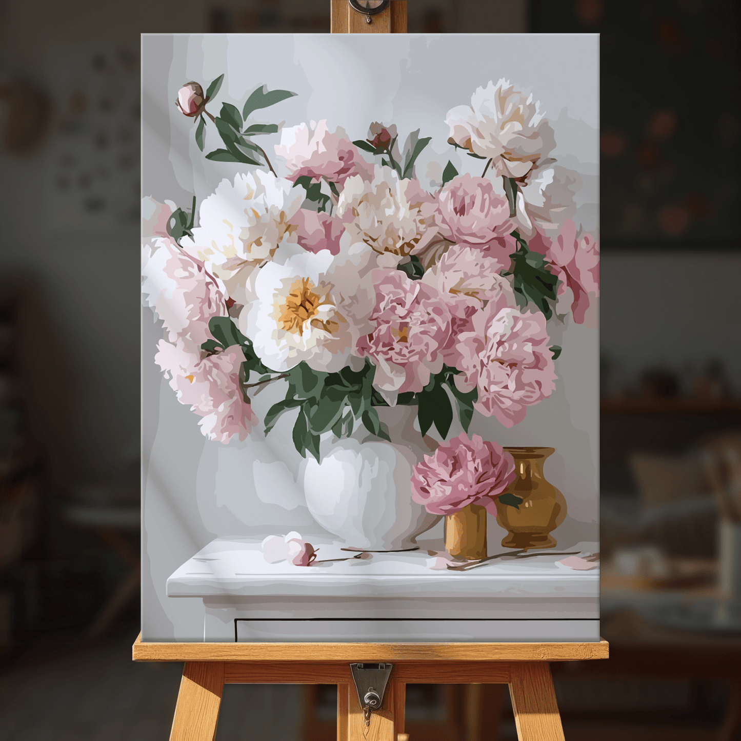 Paint by numbers - Peony Delight - MyArt