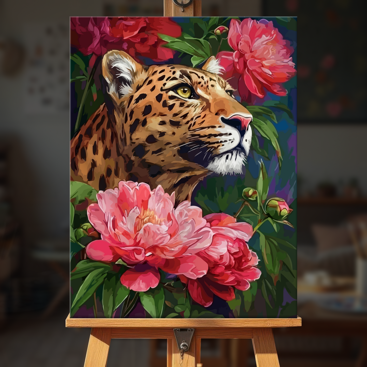 Peony Leopard