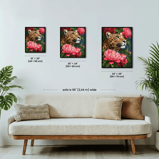 Paint by numbers - Peony Leopard - MyArt