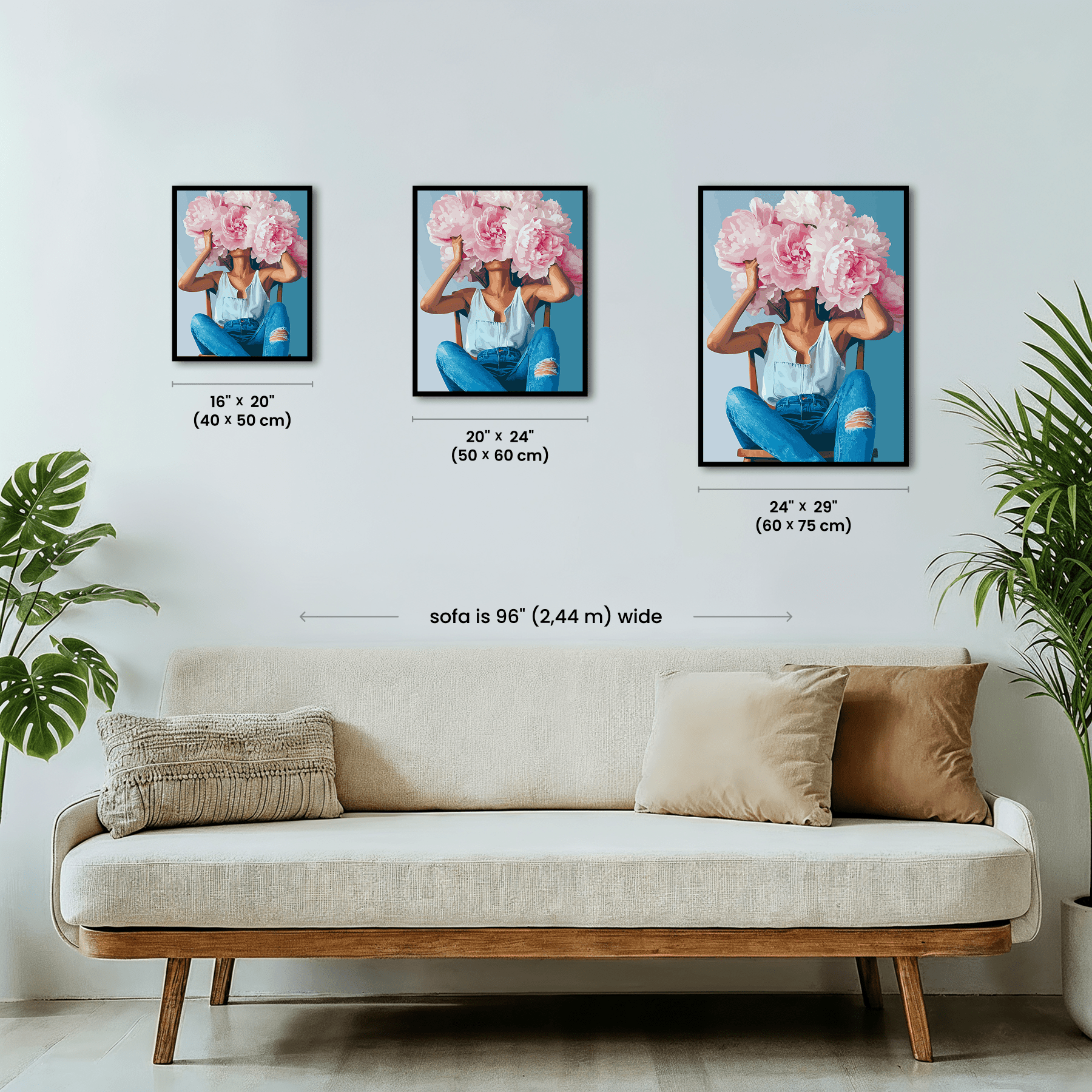 Paint by numbers - Peony Mirage - MyArt