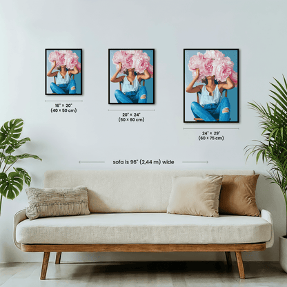 Paint by numbers - Peony Mirage - MyArt