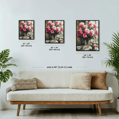 Paint by numbers - Peony Tea - MyArt