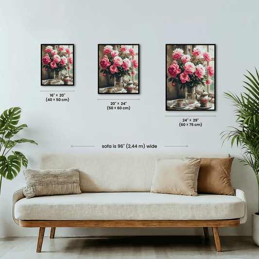 Paint by numbers - Peony Tea - MyArt