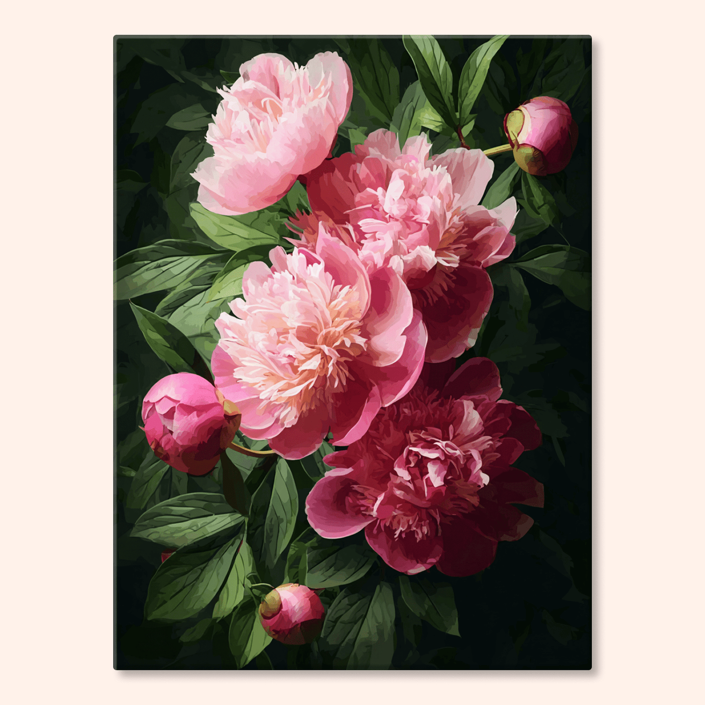 Paint by numbers - Peony Whisper - MyArt