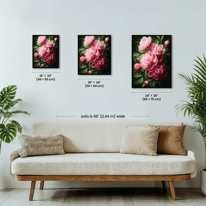 Paint by numbers - Peony Whisper - MyArt