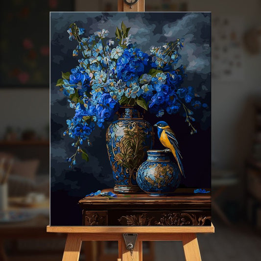 Paint by numbers - Petal Nocturne - MyArt
