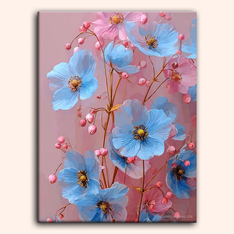 Paint by numbers - Petal Prelude - MyArt