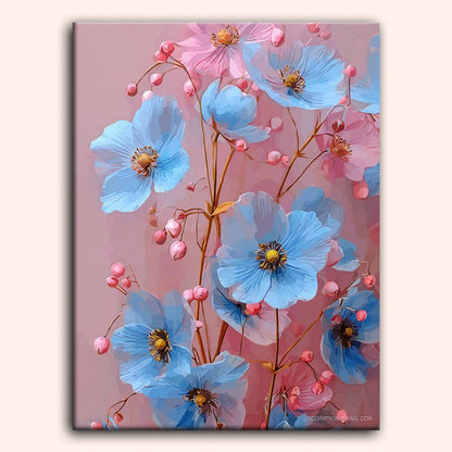 Paint by numbers - Petal Prelude - MyArt