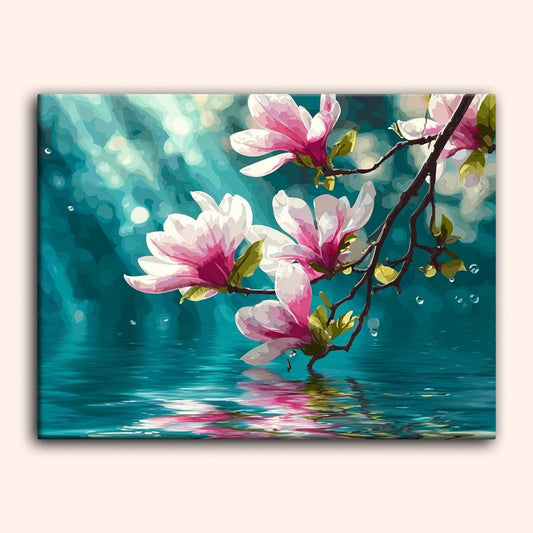 Paint by numbers - Petal Reflections - MyArt