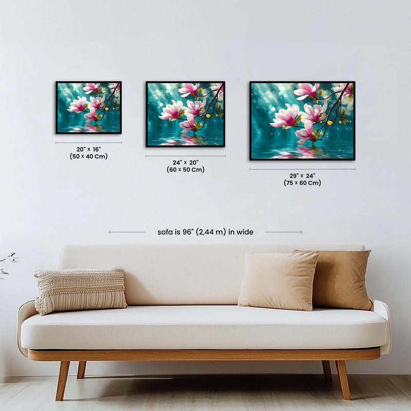 Paint by numbers - Petal Reflections - MyArt