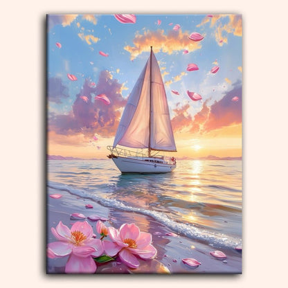 Paint by numbers - Petal Voyage - MyArt