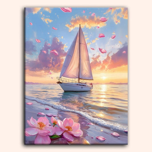 Paint by numbers - Petal Voyage - MyArt