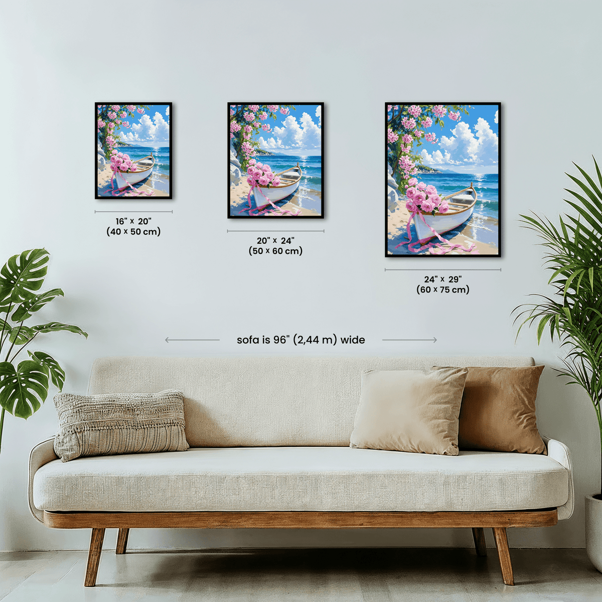 Paint by numbers - Petal Shore - MyArt