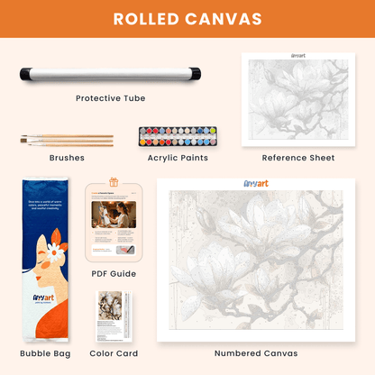 Paint by numbers - Petal Breath - MyArt