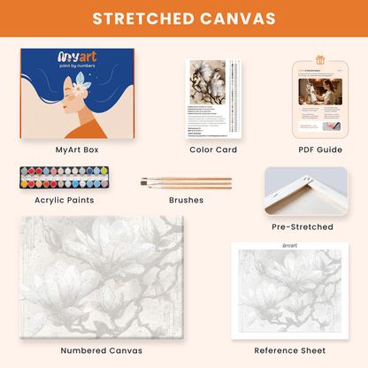 Paint by numbers - Petal Breath - MyArt